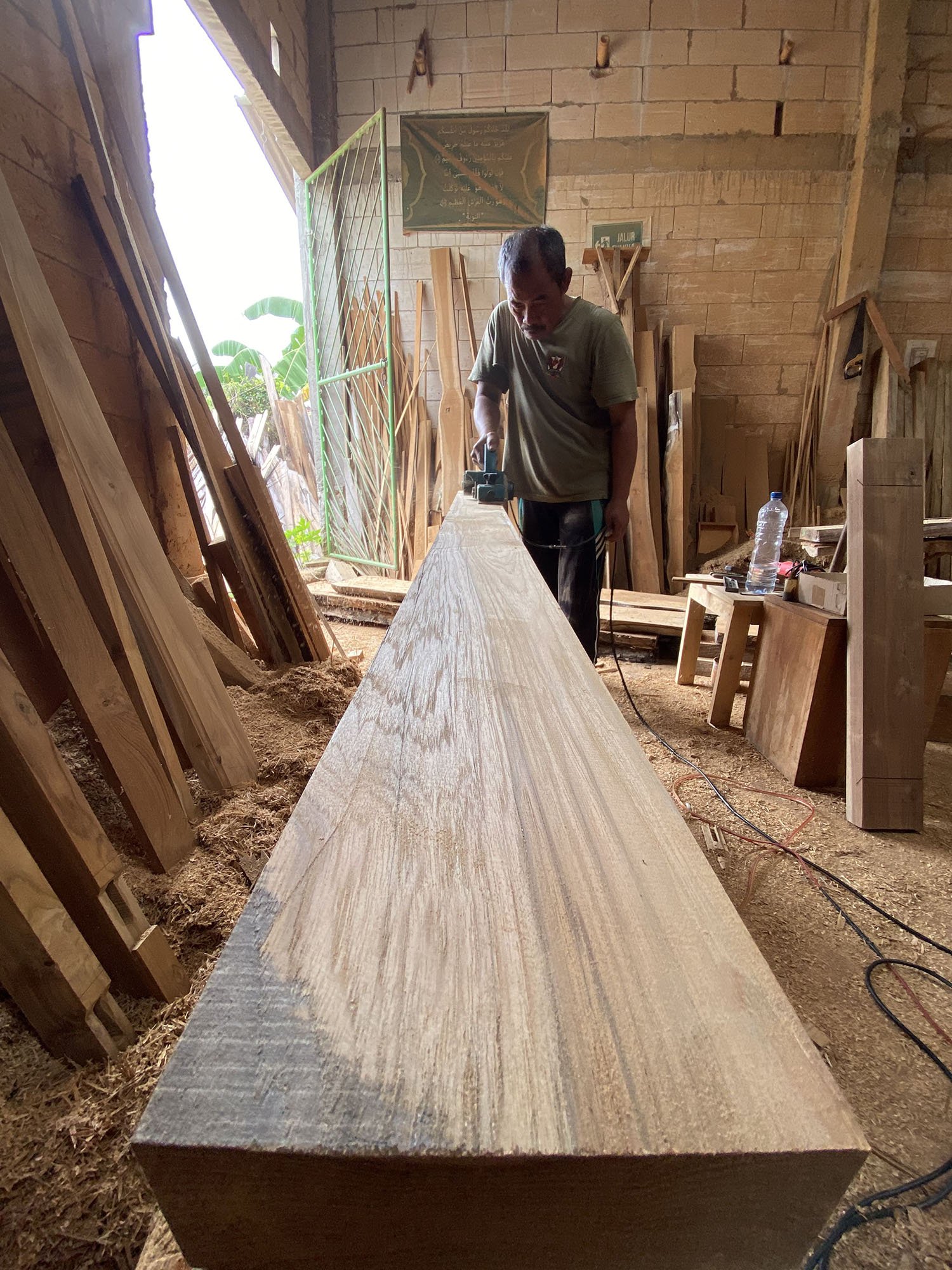 Proses Pengerjaan Kayu